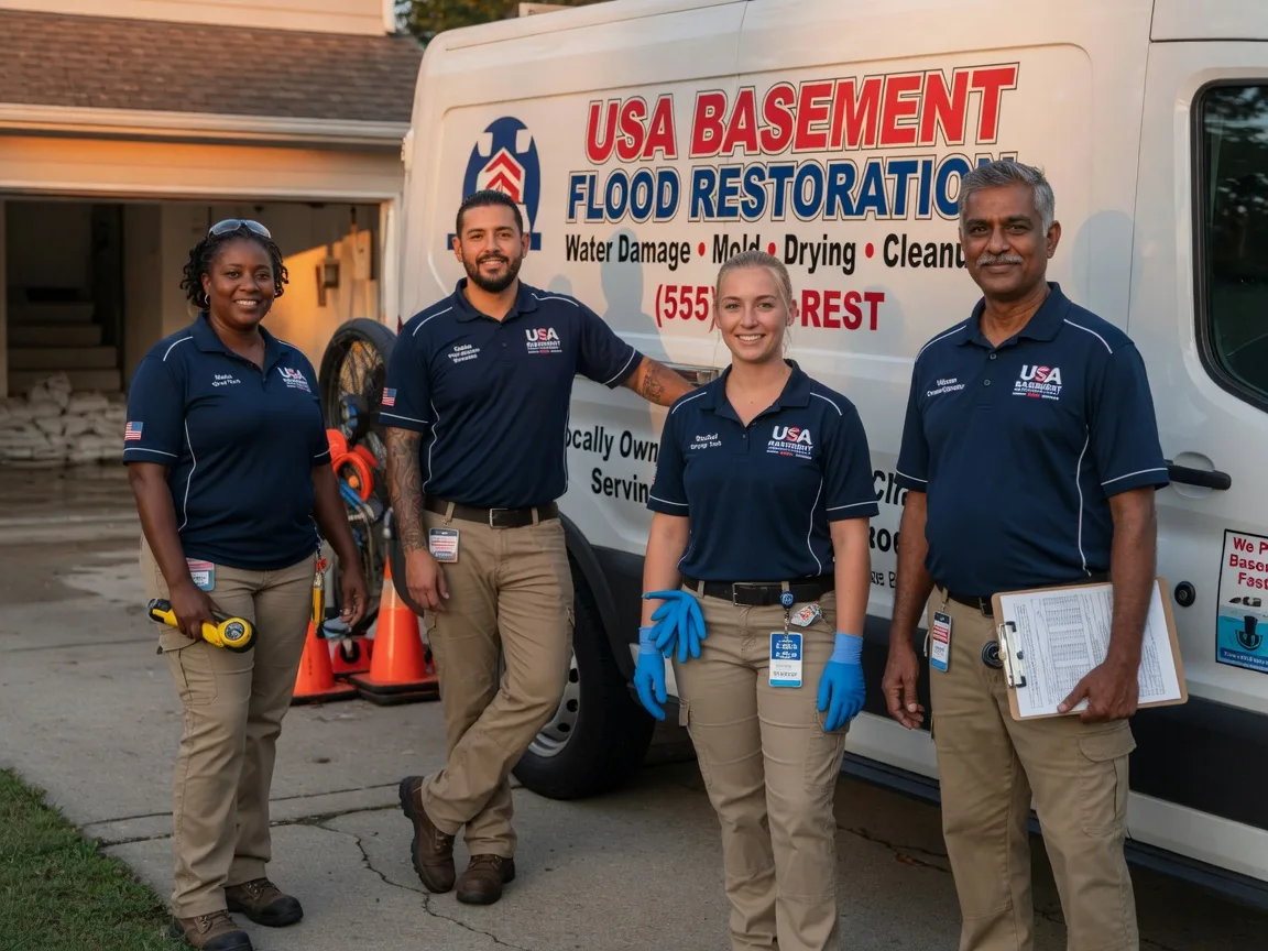Basement Flood Cleanup company in Winter, WI